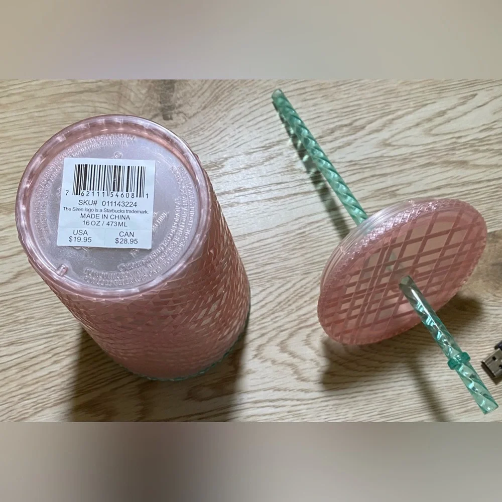 Starbucks Pink Studded 16-oz Tumbler